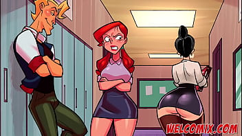 A very super-hot teacher and ultra-kinky about sex! Crank hook-up Toons