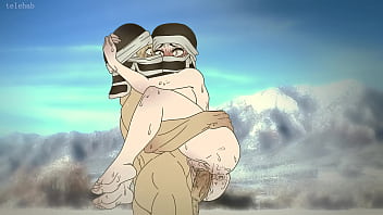 *telehab* Kakushi froze on the mountains and decided to super-fucking-hot up by humping !Hentai - demon slayer 2d (Anime animation )