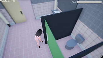 Nude Risk Three dimensional [Hentai game PornPlay ] Exhibition simulation in public palace